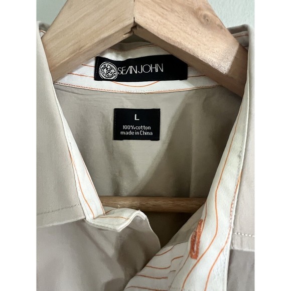 Lots Of 5 Cotton Mens Shirt Size Large Mixed Brand - Picture 3 of 16